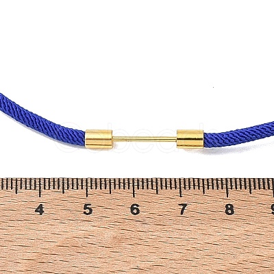 Adjustable Nylon Cord Necklace Making KK-CBACFA2-02G-1