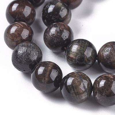 Natural Tiger Eye Beads Strands G-K301-10mm-01-1
