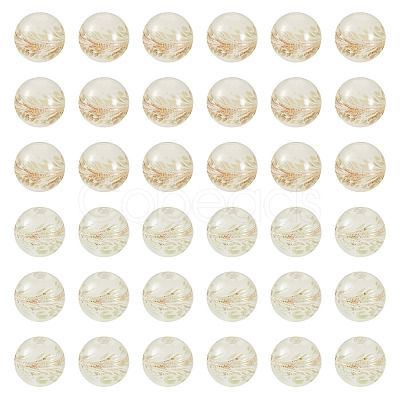 50Pcs Handmade Sand Lampwork Beads LAMP-TA0001-60A-1