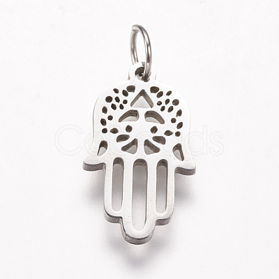 Tarnish Resistant 316 Surgical Stainless Steel Pendants KK-I612-07P-1