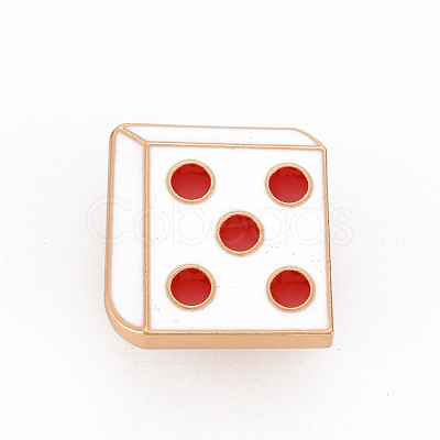 Rack Plating Alloy Enamel Brooches JEWB-S011-139-NR-1