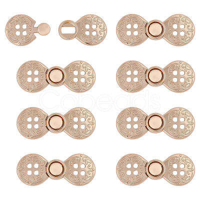 Zinc Alloy Snap Lock Clasps FIND-WH0149-96KCG-1