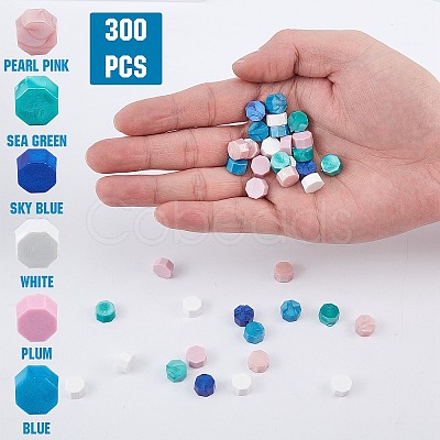 Sealing Wax Beads Wax Seal Kit DIY-CP0003-43-1