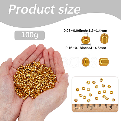 100G 6/0 Glass Seed Beads SEED-SP0001-12B-01-1