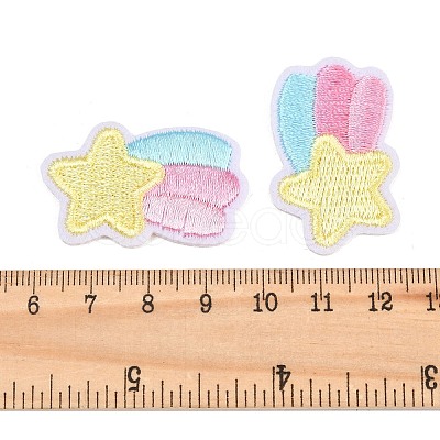 Polyester Computerized Embroidery Cloth Iron on Sew on Patches PATC-L001-16-1