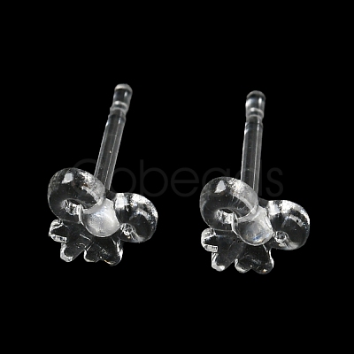 Resin Stud Earring Findings FIND-H046-09-1