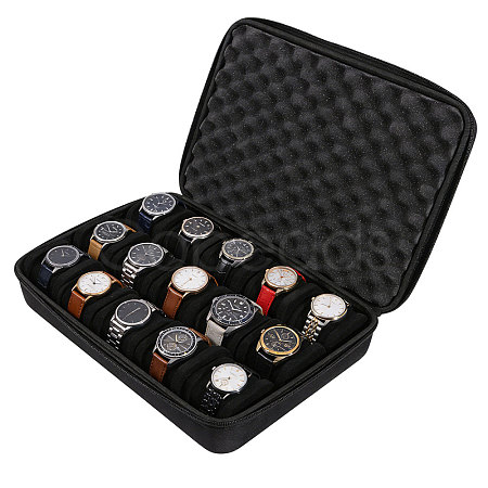 15-Slot EVA Watch Organizer Storage Boxes with Handles CON-WH0089-228-1