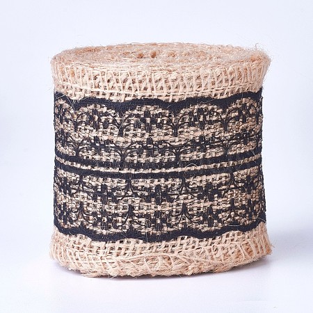 Burlap Ribbon OCOR-WH0006-01B-1