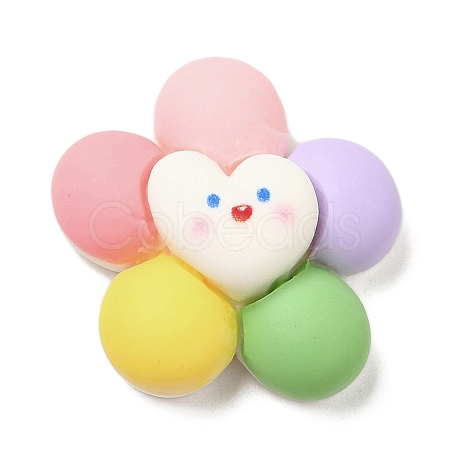 Weather Theme Opaque Resin Cabochons RESI-I055-02A-1