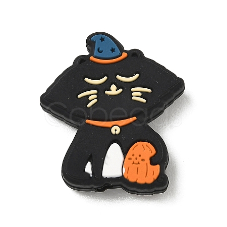 Halloween Silicone Beads SL-CBA81D6-04-1