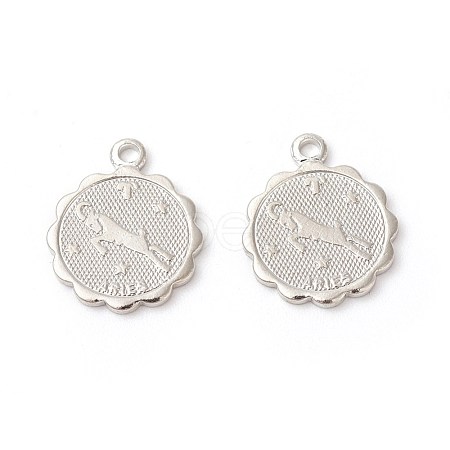 Brass Charms KK-F772-19P-01-1