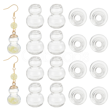 Clear Glass Bottles for Bead Containers AJEW-WH0596-151C-1