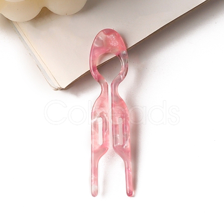 Cellulose Acetate(Resin) Claw Hair Forks PW-WG3B098-04-1