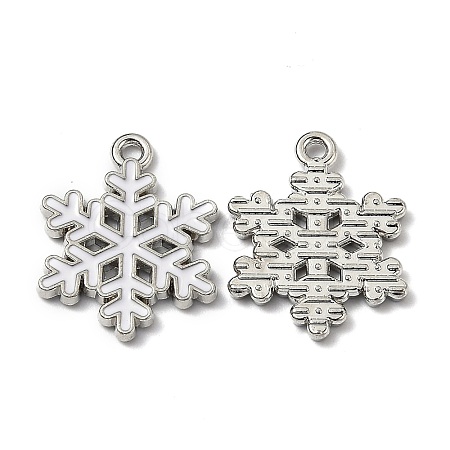 Alloy Enamel Pendants ENAM-Z001-10P-1