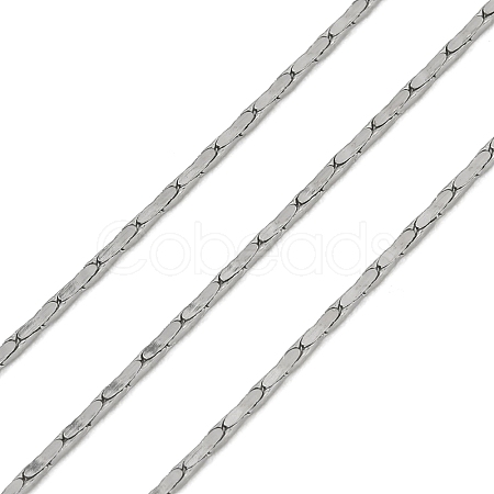 304 Stainless Steel Boston Link Chains CHS-G050-03P-1