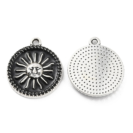 Alloy Enamel Pendants FIND-C032-08A-02P-1