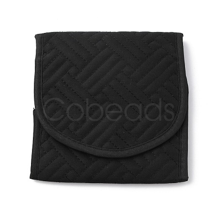 Polyester Jewelry Storage Zipper Bags for Rings ABAG-WH0046-10B-1
