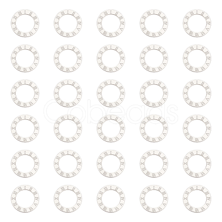 30Pcs 304 Stainless Steel Linking Rings STAS-UN0046-57-1