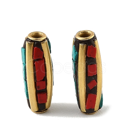 Handmade Polymer Clay Indonesia Beads PY-CBAAA14-06C-01-1