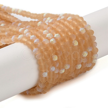 Imitation Jade Glass Beads Strands EGLA-YW0003-19A-20-1