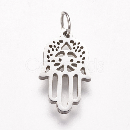 Tarnish Resistant 316 Surgical Stainless Steel Pendants KK-I612-07P-1