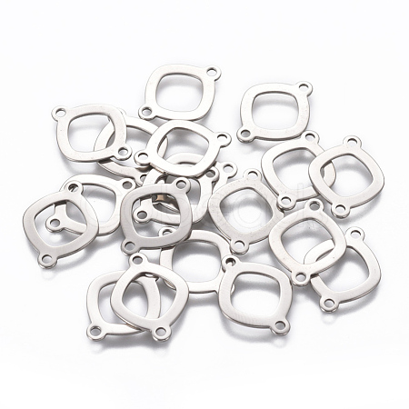 Tarnish Resistant 201 Stainless Steel Links connectors STAS-L234-100P-1