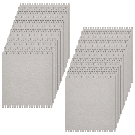 24Pcs Cardboard Weaving Looms DIY-FG0001-41B-1