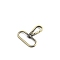 Alloy Swivel Clasps, Brushed Antique Bronze, 50mm