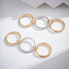 2Pcs Stainless Steel Micro Pave Cubic Zirconia Finger Rings RJEW-UN0003-10A-2
