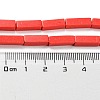 Synthetic Imperial Jasper Dyed Beads Strands G-D077-C01-02-5