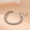 304 Stainless Steel Rhinestone Cup Chain Bracelets for Woman PW-WG34DD3-01-2