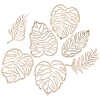 14Pcs Wood Wall Decorations AJEW-WA0003-93-7
