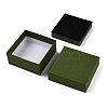 Cardboard Paper Jewelry Storage Boxes with Sponge CON-P023-01B-01-2