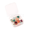 14Pcs 7 Style Natural White Jade Pendants G-LS0002-06-8