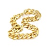 Unisex Thick CCB Plastic Cuban Link Chains Necklaces NJEW-V006-02G-2