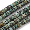 Natural African Turquoise(Jasper) Beads Strands G-F631-A29-1