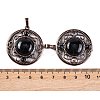 Natural Obsidian Pendants G-Q158-03-07-3
