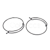 Ion Plating(IP) 304 Stainless Steel Bangle Making BJEW-L604-09B-2