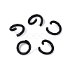 Spray Painted Iron Open Jump Rings IFIN-T017-04C-01-1