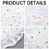 PE Foam Flower Ring Holder Pillow AJEW-WH20816-224A-6