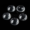 Transparent Glass Cabochons X-GGLA-R026-20mm-6