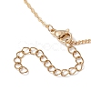 1.5MM Brass Cable Chain Curb Chain Necklaces for Women NJEW-JN05555-02-5