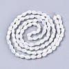 Electroplate Glass Beads Strands EGLA-S194-02A-B01-2