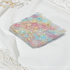5 Yards Polyester Mesh Lace Trim HUDU-LP0001-01B-1