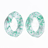 Transparent Acrylic Linking Rings OACR-N009-014A-04-2