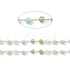 Handmade Glass Beaded Chains CHS-P016-46G-02-2
