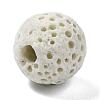 Unwaxed Natural Lava Rock Beads G-F325-8mm-A08-3