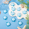 12Pcs Luminous Resin Cabochons RESI-TA0004-55B-5