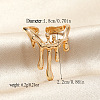 Alloy Open Cuff Rings Sets for Women WH4778-3-1