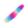 Gradient Color Baking Painted Glass Bead Strands DGLA-A039-T2mm-A08-1